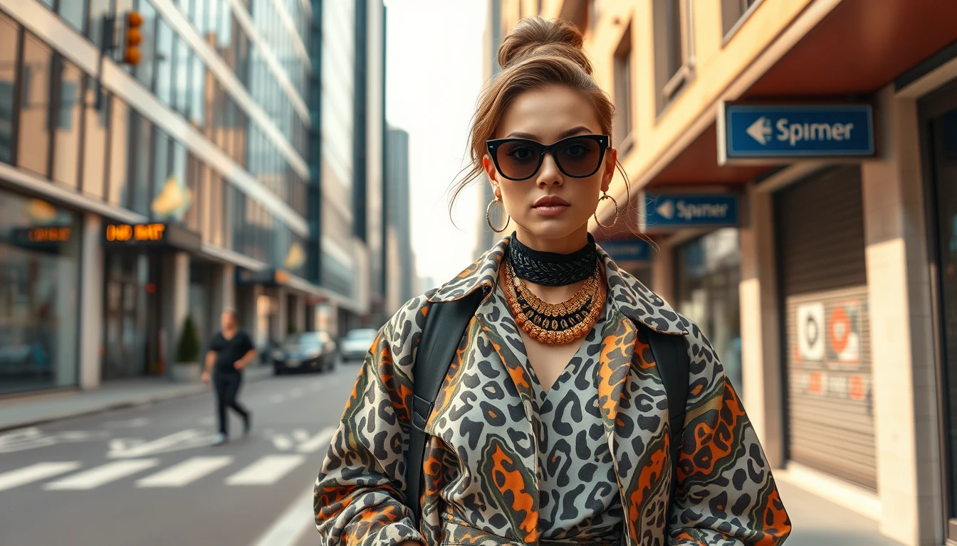 Roupa estampada acessórios: como combinar sem poluir